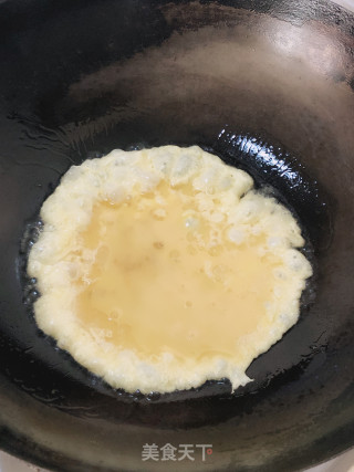 韭黄炒鹅蛋的做法步骤：3