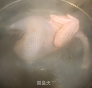 虾油鸡的做法步骤：2
