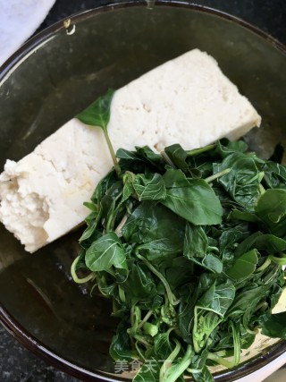肉末苋菜炖豆腐的做法步骤：8