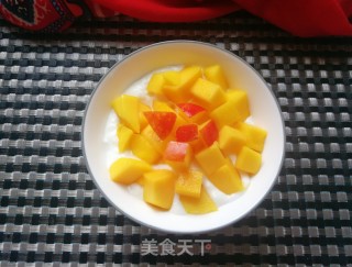 油桃芒果酸奶碗的做法步骤：9