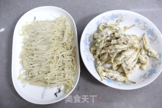 凉拌蛏子金针菇的做法步骤：5