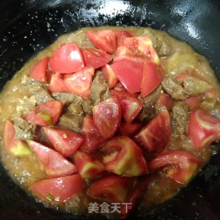 牛肉炖番茄的做法步骤：5