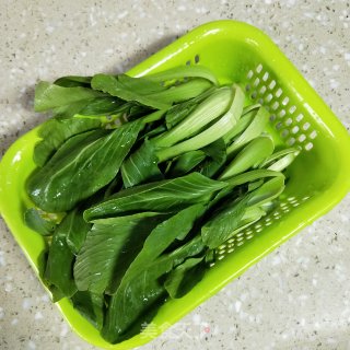小青菜炒豆腐的做法步骤：1