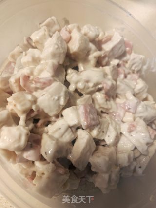 鸡胸培根三明治的做法步骤：4