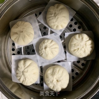 肉包子（香菇洋葱萝卜肉馅）的做法步骤：21