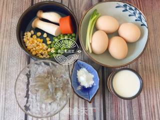 五色蒸水蛋的做法步骤：1