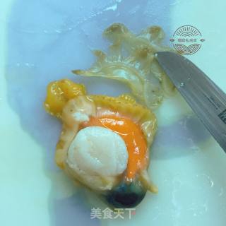 蒜蓉粉丝蒸扇贝的做法步骤：5