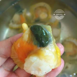 蒜蓉粉丝蒸扇贝的做法步骤：6