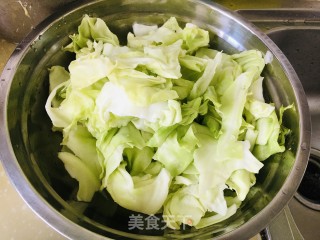 土豆干粉条五花肉烩菜的做法步骤：3