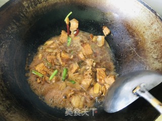 土豆干粉条五花肉烩菜的做法步骤：10