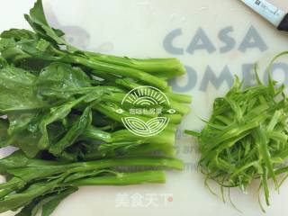 白灼芥兰的做法步骤：4