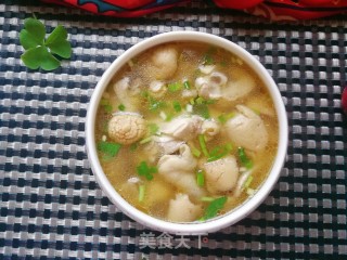 白菌鸡汤的做法步骤：13