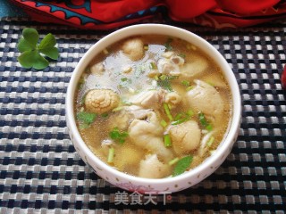 白菌鸡汤的做法步骤：14