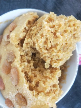 玉米面红糖发糕的做法步骤：10