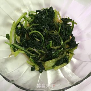 腰果拌菠菜的做法步骤：3