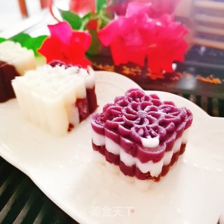 紫薯山药糕的做法步骤：13