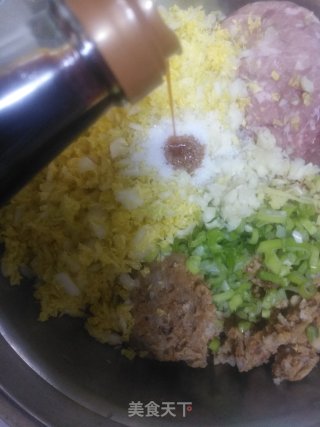 肉渣拌饺子馅的做法步骤：8