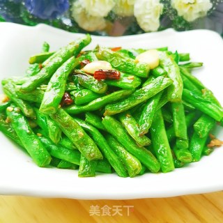 油焖四季豆的做法步骤：7