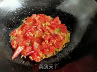 西红柿烩饼的做法步骤：5