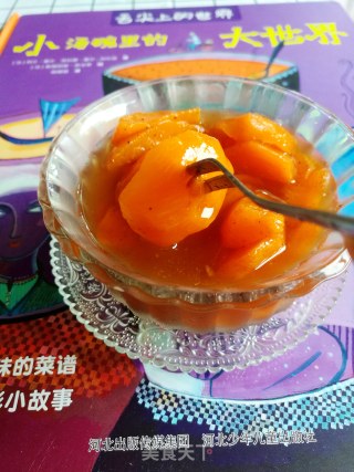 酸梅粉糖渍杏的做法步骤：4