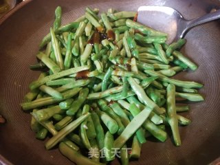 蚝油四季豆的做法步骤：6