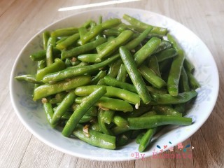 蚝油四季豆的做法步骤：8