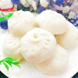 四季豆酱鸡肉包的做法步骤：18
