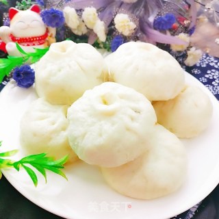 四季豆酱鸡肉包的做法步骤：19