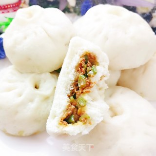 四季豆酱鸡肉包的做法步骤：20