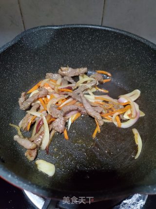 牛柳汤米粉的做法步骤：9