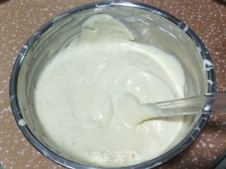 香蕉戚风蒸蛋糕的做法步骤：10