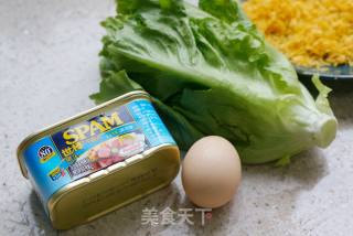 快手酥炸午餐肉条的做法步骤：1