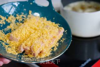 快手酥炸午餐肉条的做法步骤：5