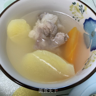 土豆萝卜排骨汤的做法步骤：5