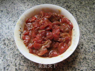 牛肉炒酸豆角的做法步骤：7