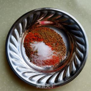 电烤箱版羊肉串的做法步骤：4