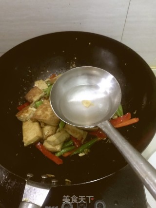 香煎老豆腐的做法步骤：8