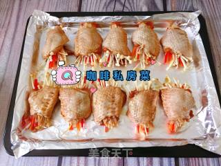 酿鸡翅的做法步骤：7