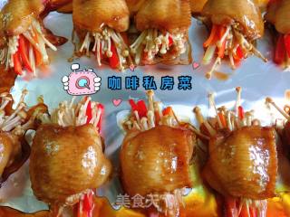 酿鸡翅的做法步骤：10