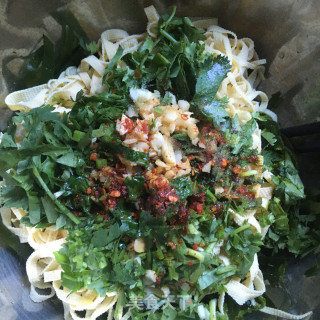凉拌豆皮海带丝的做法步骤：6