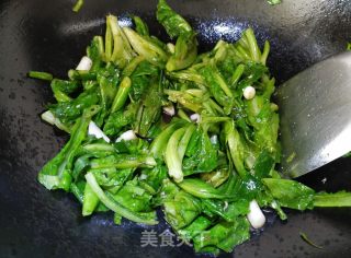 清炒生菜的做法步骤：3