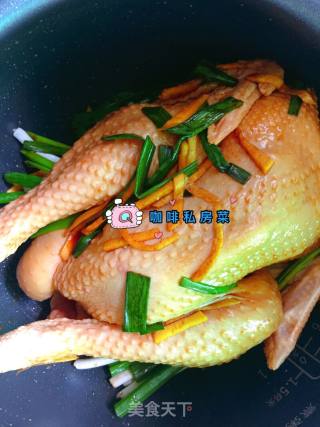 懒人美食—电饭煲焗鸡的做法步骤：3