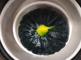南瓜蒸蛋的做法步骤：7