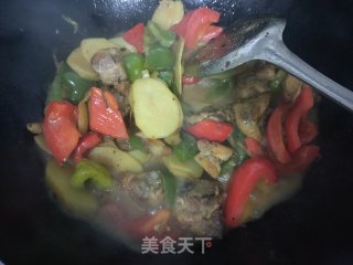 鸡腿乱炖的做法步骤：9