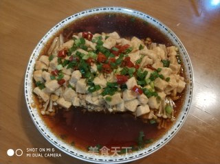 无油版金针菇鸡胸肉的做法步骤：5
