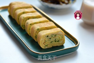 香葱厚蛋烧的做法步骤：11