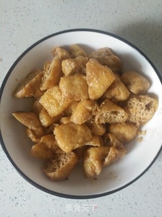 蚝油油豆腐的做法步骤：11