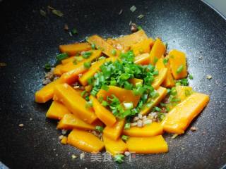 肉末烧南瓜的做法步骤：7