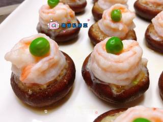 香菇鲜虾盏的做法步骤：10