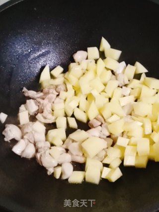咖喱鸡肉饭的做法步骤：6